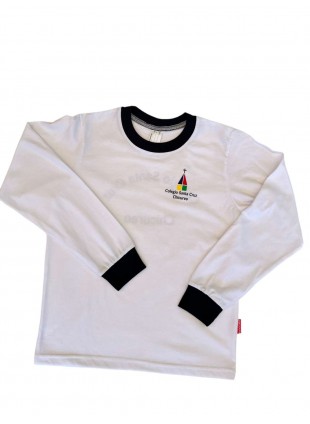 Polera de Deporte Manga Larga Colegio Santa Cruz de Chicureo
