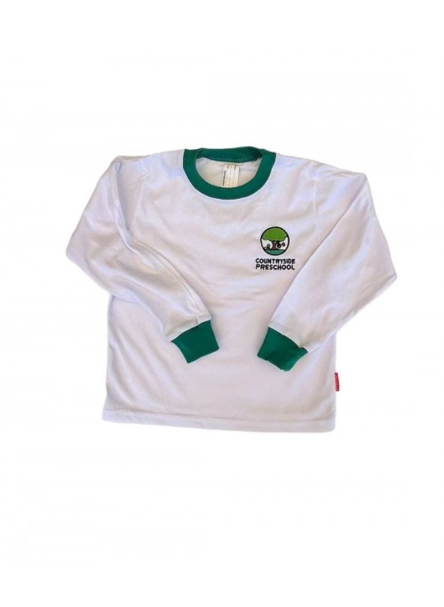 Polera Algodón Unisex M/L Jardín Infantil Countryside