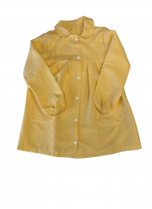 Delantal Cuadrille Amarillo Talla 14