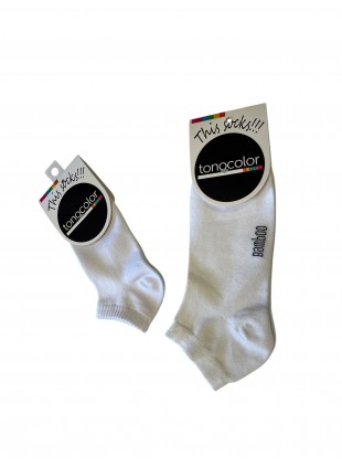 Calcetines Deportivos Algodón Blancos