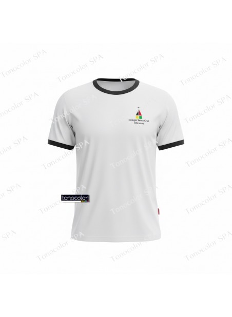 Polera de Deporte Manga Corta Colegio Santa Cruz de Chicureo