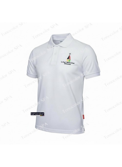 Polera de Pique Niño Manga Corta Colegio Santa...