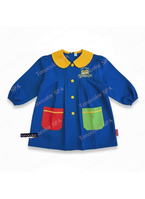 Delantal Jardín Infantil Los Girasoles